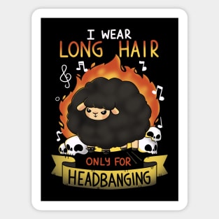 Long Hair Sheep Sticker